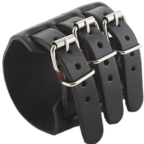 Tang buckle closure wristbands example 2