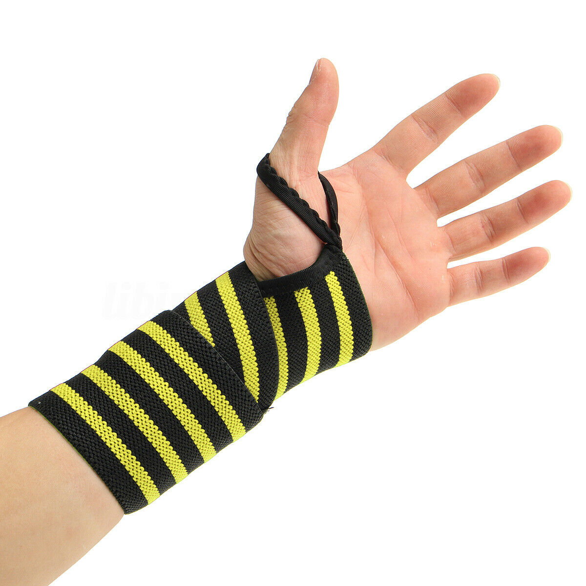 Thumb loop wristbands example 3