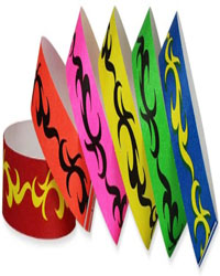 Tyvek wristbands example 2