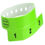 Vinyl RFID wristbands