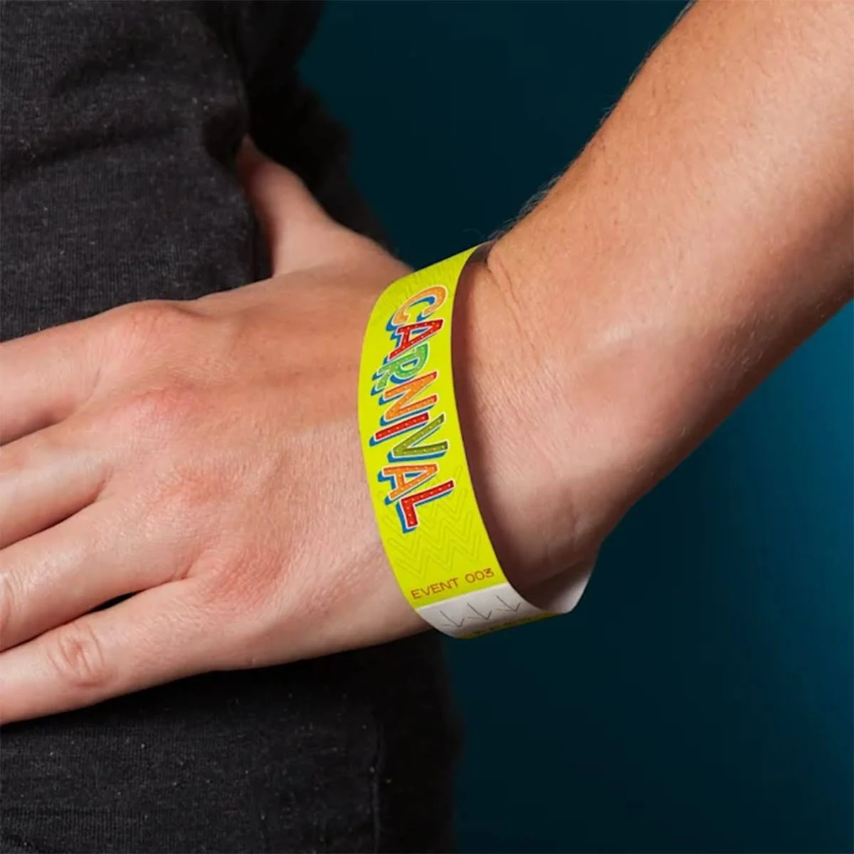 Vinyl Security Wristbands example 3