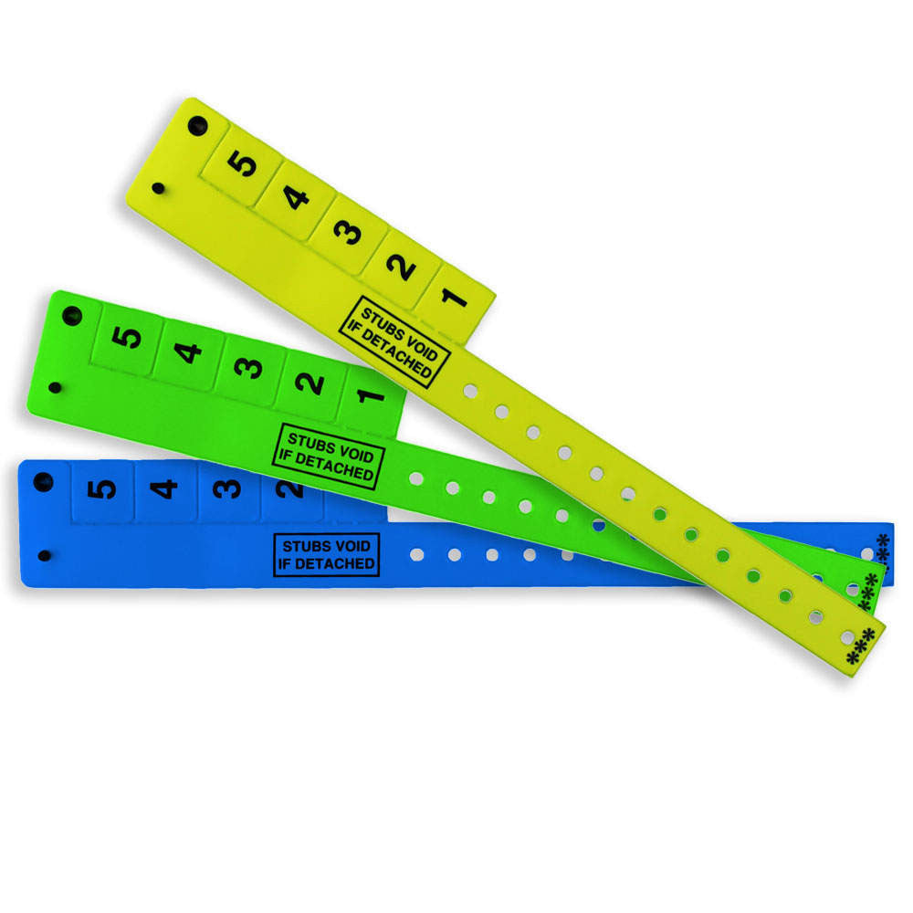 Tab Vinyl Wristbands example 1