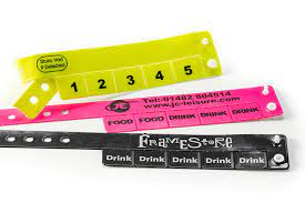 Tab Vinyl Wristbands example 2