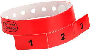 Tab Vinyl Wristbands example 3